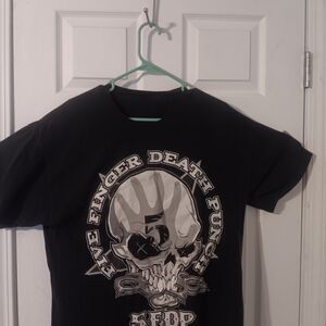 Five Finger Death Punch Shirt."ONE TWO F*CH YOU"